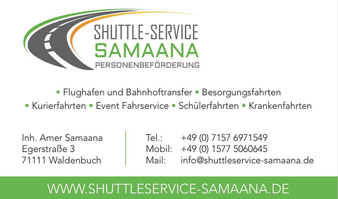 Shuttle-Service Samaana